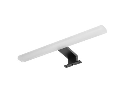 Čierna LED zrkadlová lampa 6W, 40 cm, 4000K
