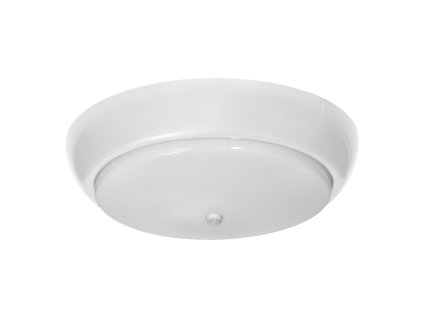 Vonkové svietidlo 2xE27 s PIR senzorom, biele