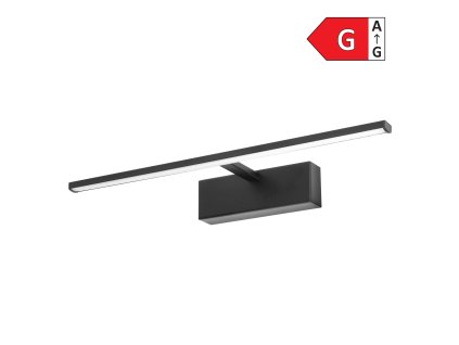 LED zrkadlové svietidlo 8W 720lm 4000K 40cm alu