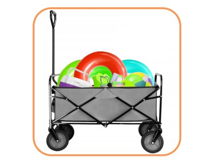 GA0015 TURISTICKÝ VOZÍK 89X52X83 CM 80 KG