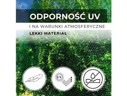 AB0001 SIEŤ PROTI VTÁKOM 5X50 M