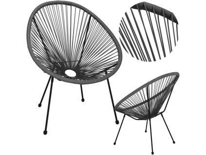 GF0086 ZÁHRADNÁ STOLIČKA 72 X 82 X 85 CM