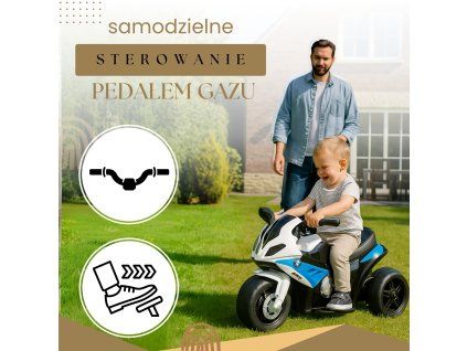 Detska elektricka motorka, 44 cm S-KC0015