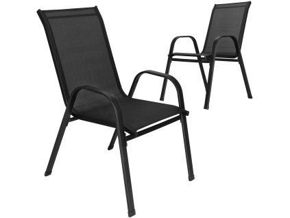 GF0102 ZÁHRADNÁ STOLIČKA 73 X 55,5 X 93 CM (2 ks)