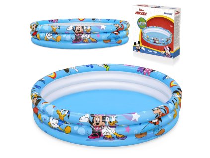 Nafukovací bazén Mickey a Priatelia 122 x 25 cm Bestway 91007