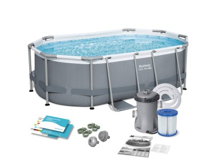 Záhradný bazén s rámom 305 x 200 x 84 cm 10v1 Bestway 5614A