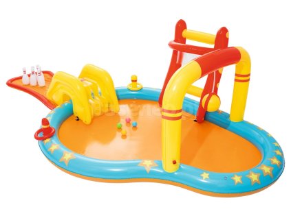 Nafukovacie ihrisko Nočný Tábor 435 x 213 x 117 cm Bestway 53068