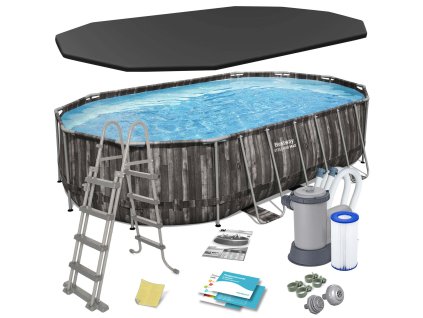 Záhradný bazén s rámom 610 x 366 x 122 cm 12v1 Bestway 5611R