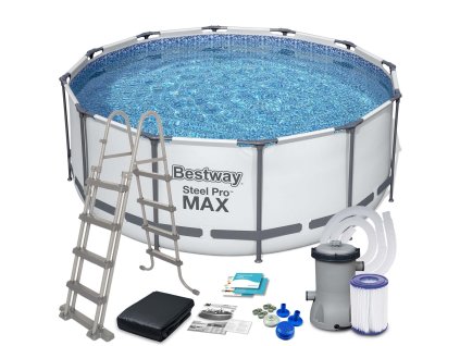 Záhradný bazén s konštrukciou 396 x 122 cm 11v1 Bestway 5618W