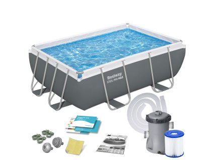 Záhradný bazén s rámom 282 x 196 x 84 cm 10v1 Bestway 56629N