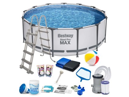 Záhradný bazén s konštrukciou 396 x 122 cm 18v1 Bestway 5618W