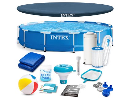 Záhradný bazén s konštrukciou 366 x 76 cm 16v1 INTEX 28212