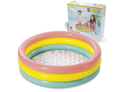 Nafukovací bazénik 3 farby 86 x 25 cm INTEX 58924