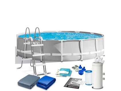 Záhradný bazén s rámom 427 x 107 cm 12v1 INTEX 26720