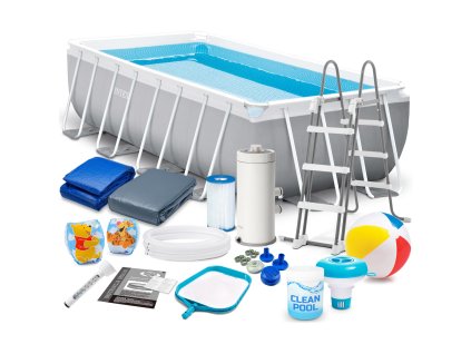 Záhradný bazén s rámom Prism Frame 488 x 244 x 107 cm 18v1 INTEX 26792