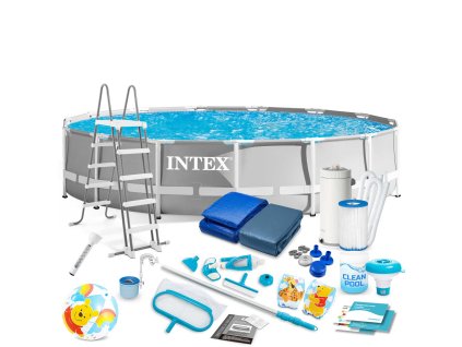 Záhradný bazén s rámom 457 x 107 cm 21v1 INTEX 26724