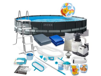 Záhradný bazén s konštrukciou 610x122cm 20v1 INTEX 26334