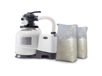 Piesková filtračná pumpa 10500 l/h INTEX 26648 + 50 kg piesku