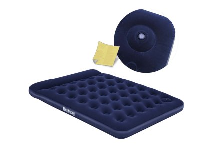 Nafukovací matrac 203x152x28 cm s vstavanou nožnou pumpou Bestway 67226