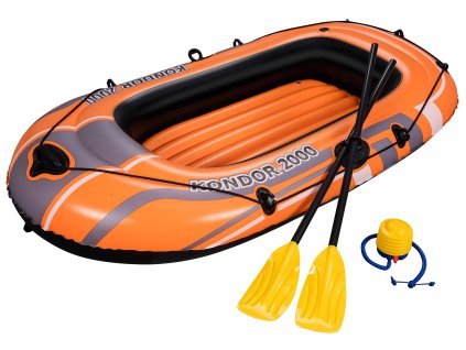 Čln Hydro-Force Set 188 x 98 cm veslá + pumpa Bestway 61062