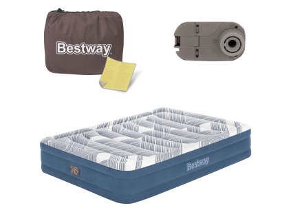 Nafukovací matrac 203x152x36 cm s vstavanou pumpou Bestway 6712Y