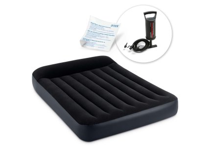 Nafukovací matrac 191x137x25 cm s piestovou pumpou INTEX 64142