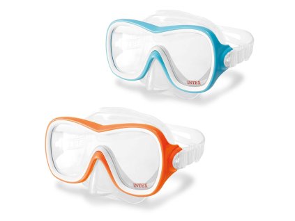 Plavecká maska INTEX 55978 oranžová
