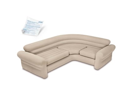 Nafukovací rohový gauč 257 x 203 x 76 cm INTEX 68575