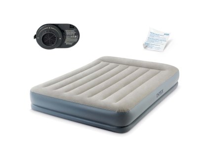 Nafukovací matrac 203x152x30 cm s vstavanou elektrickou pumpou INTEX 64118