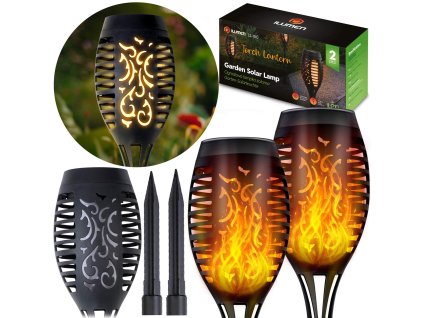 lampka solarna pochodnia 2szt 46460