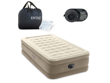 Nafukovací matrac 191x99x46 cm s vstavanou elektrickou pumpou INTEX 64426ND