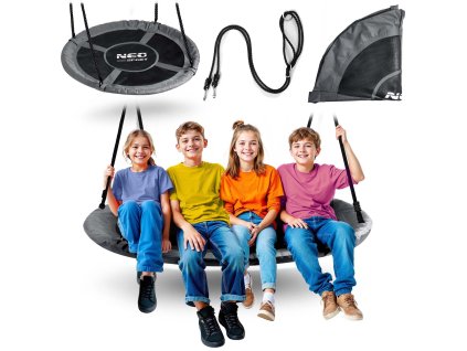 Hojdačka bocianie hniezdo Neo-Sport Swingo 120 cm