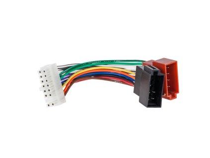 Konektor na rádio Clarion 8170 biela 16pin-ISO-KC8170