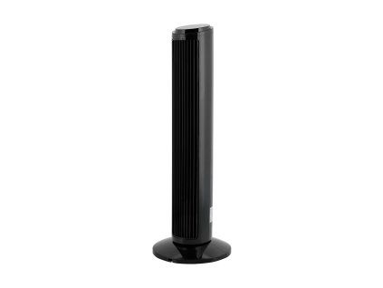 Stĺpový ventilátor Teesa 74 cm čierny L-TSA8066