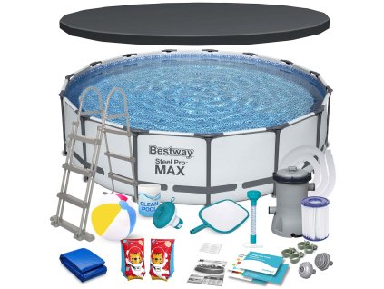 Záhradný bazén s konštrukciou 457 x 107 cm 18v1 Bestway 56488