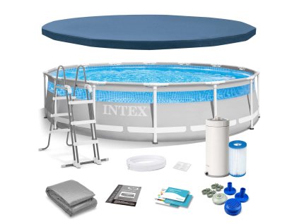 Záhradný bazén s rámom 427 x 107 cm 12v1 INTEX 26722