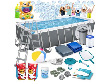 Záhradný bazén s konštrukciou 488 x 244 x 122 cm 18v1 Bestway 56670