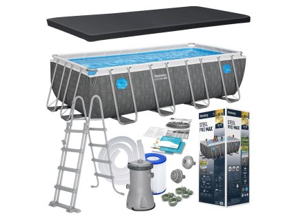 Záhradný bazén s rámom 488 x 244 x 122 cm 10v1 Bestway 561MB