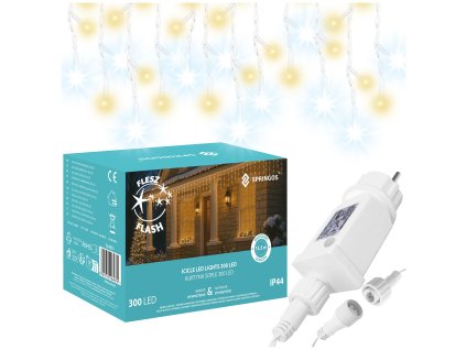 192553 cl0331 kurtyna sople flash 300 led M0