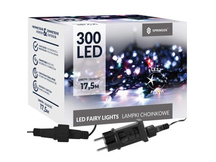 100307 cl4084 lampki choinkowe flash 300 led M0