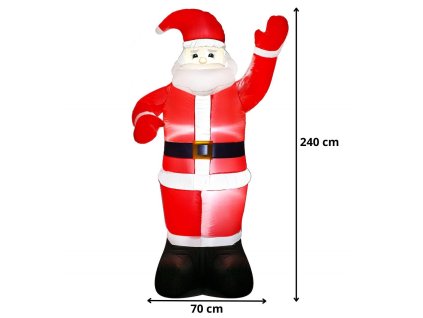 CL4058 LED SVETELNÁ DEKORÁCIA "MIKULÁŠ" 240 CM