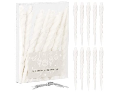 CA0862 VIANOČNÉ OZDOBY 12 CM 10 KS.