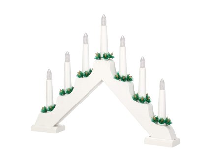 CL0859 DEKORATÍVNY SVETELNÝ SVECNÍK 7 LED