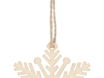 CA0770 DREVENÁ OZDOBÁ 6 KS.