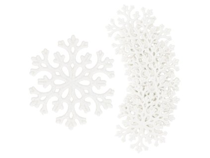 CA0717 VIANOČNÁ OZDÔBKA "VLOČKA" 6 CM 8 KS.