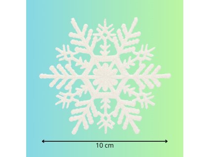 Vianočná ozdoba 10 cm 3 ks.