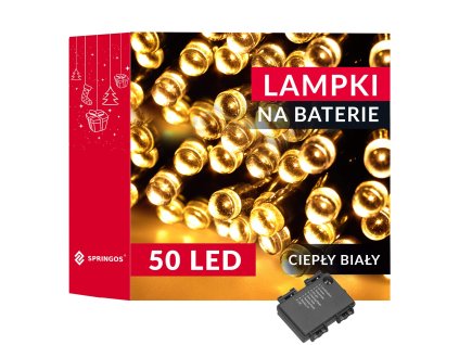 CL4027 LED SVETLÁ NA BATÉRIE 50 LED