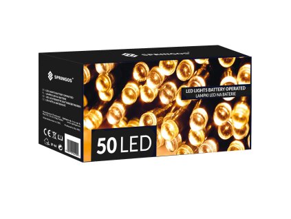 CL4027 LED SVETLÁ NA BATÉRIE 50 LED