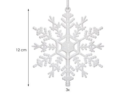 CA0050 VIANOČNÉ OZDOBY 12 CM 3 KS.
