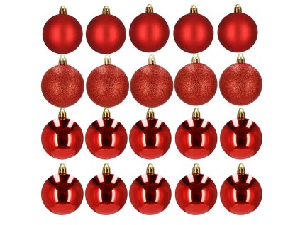 CA0096 VIANOČNÉ OZDOBY 4 CM 20 KS.